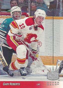 #25 Gary Roberts - Calgary Flames - 1993-94 Upper Deck - SP Hockey