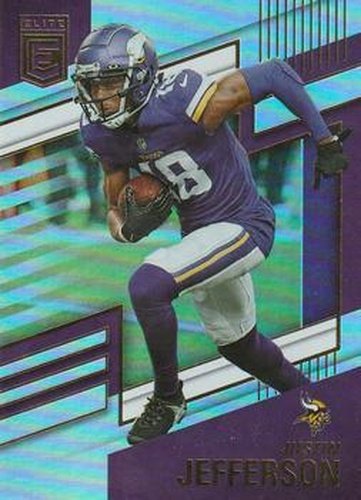 #25 Justin Jefferson - Minnesota Vikings - 2022 Donruss Elite Football