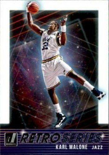#25 Karl Malone - Utah Jazz - 2021-22 Donruss - Retro Series Basketball