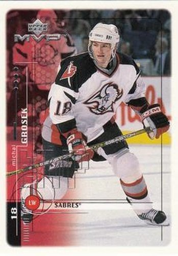 #25 Michal Grosek - Buffalo Sabres - 1998-99 Upper Deck MVP Hockey