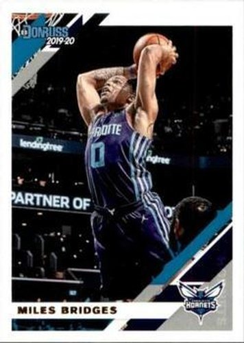 #25 Miles Bridges - Charlotte Hornets - 2019-20 Donruss Basketball