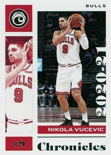 #25 Nikola Vucevic - Chicago Bulls - 2020-21 Panini Chronicles Basketball