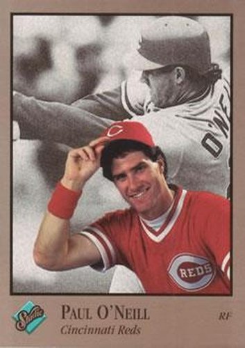#25 Paul O'Neill - Cincinnati Reds - 1992 Studio Baseball
