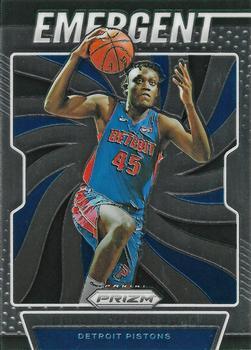 #25 Sekou Doumbouya - Detroit Pistons - 2019-20 Panini Prizm - Emergent Basketball