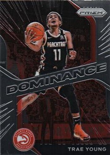 #25 Trae Young - Atlanta Hawks - 2020-21 Panini Prizm - Dominance Basketball