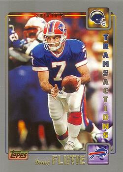#25 Doug Flutie - San Diego Chargers - 2001 Topps Football