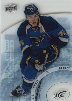 #25 T.J. Oshie - St. Louis Blues - 2014-15 Upper Deck Ice Hockey