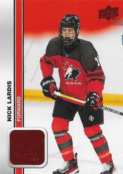 #25 Nick Lardis - Canada - 2023 Upper Deck Team Canada Juniors - Red Foil Hockey
