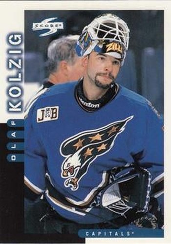 #25 Olaf Kolzig - Washington Capitals - 1997-98 Score Hockey