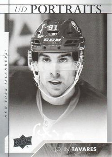 #P-25 John Tavares - New York Islanders - 2017-18 Upper Deck - UD Portraits Hockey