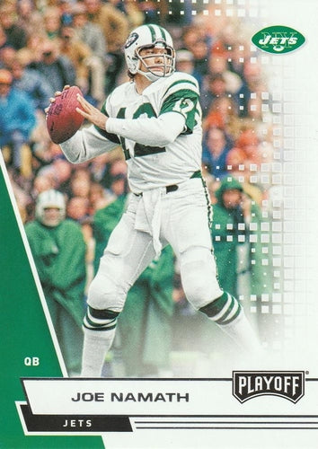 #25 Joe Namath - New York Jets - 2020 Panini Playoff Football