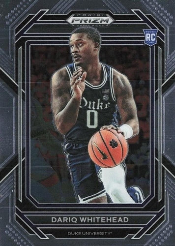 #25 Dariq Whitehead - Duke Blue Devils - 2023 Panini Prizm Draft Picks Basketball
