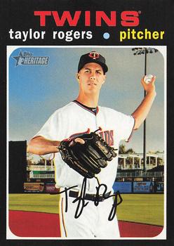 #25 Taylor Rogers - Minnesota Twins - 2020 Topps Heritage Baseball