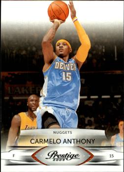 #25 Carmelo Anthony - Denver Nuggets - 2009-10 Panini Prestige Basketball