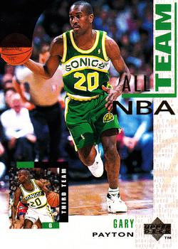 #25 Gary Payton - Seattle SuperSonics - 1994-95 Upper Deck Basketball