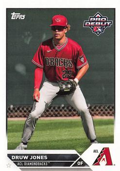 #PD-25 Druw Jones - ACL Diamondbacks - 2023 Topps Pro Debut Baseball