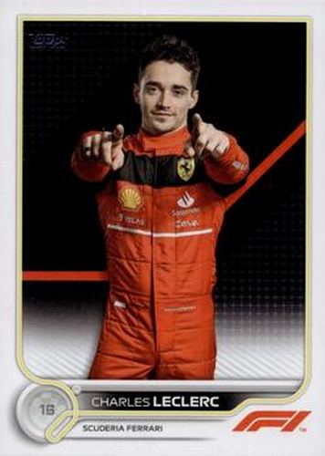 #25 Charles Leclerc - Scuderia Ferrari - 2022 Topps Formula 1 Racing