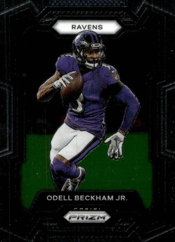 #25 Odell Beckham Jr. - Baltimore Ravens - 2023 Panini Prizm Football