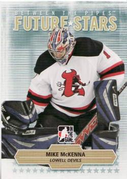#25 Mike McKenna - Lowell Devils - 2009-10 In The Game Between The Pipes Hockey