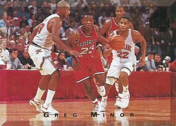 #25 Greg Minor - Louisville Cardinals / Los Angeles Clippers - 1994 Classic Four Sport