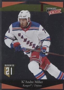 #UV-25 K'Andre Miller - New York Rangers - 2020-21 Upper Deck - Ultimate Victory Hockey