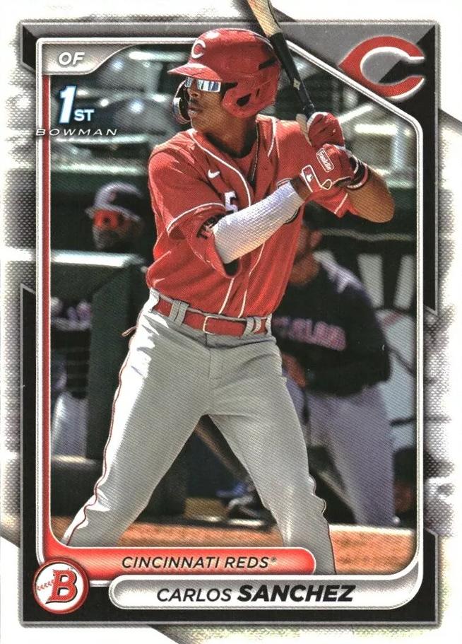 #BP-25 Carlos Sanchez - Cincinnati Reds - 2024 Bowman - Prospects Baseball