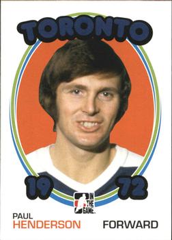 #25 Paul Henderson - Toronto Maple Leafs - 2009-10 In The Game 1972 The Year In Hockey