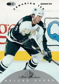 #25 Mike Modano - Dallas Stars - 1996-97 Donruss Canadian Ice Hockey