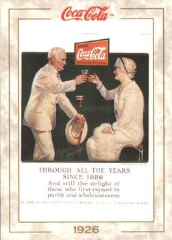 #25 Through All the Years - 1993 Collect-A-Card Coca-Cola Collection Series 1