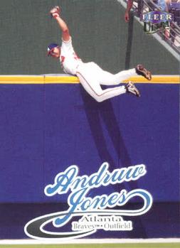 #25 Andruw Jones - Atlanta Braves - 1999 Ultra Baseball