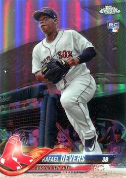#25b Rafael Devers - Boston Red Sox - 2018 Topps Chrome Baseball
