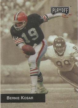 #25d Bernie Kosar - Cleveland Browns - 1993 Playoff Football