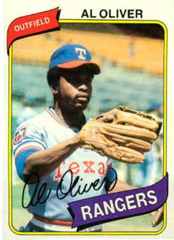 #260 Al Oliver - Texas Rangers - 1980 Topps Baseball