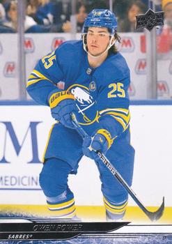 #260 Owen Power - Buffalo Sabres - 2024-25 Upper Deck Hockey