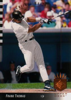 #260 Frank Thomas - Chicago White Sox - 1993 SP Baseball