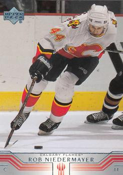 #260 Rob Niedermayer - Calgary Flames - 2001-02 Upper Deck Hockey