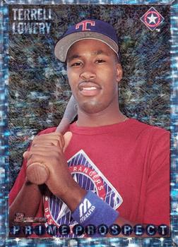#260 Terrell Lowery - Texas Rangers - 1995 Bowman Baseball