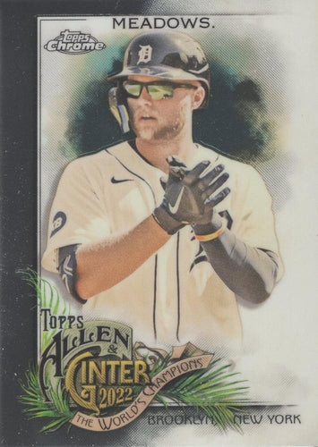 #260 Austin Meadows - Detroit Tigers - 2022 Topps Allen & Ginter Chrome Baseball