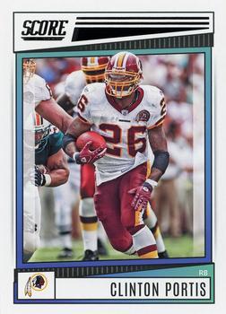 #260 Clinton Portis - Washington Redskins - 2022 Score Football