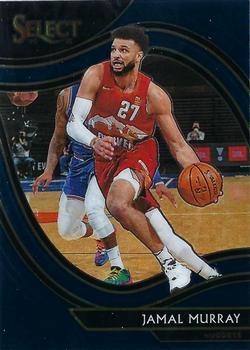 #260 Jamal Murray - Denver Nuggets - 2020-21 Panini Select - Blue Basketball