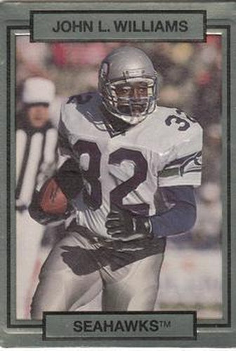 #260 John L. Williams - Seattle Seahawks - 1990 Action Packed Football