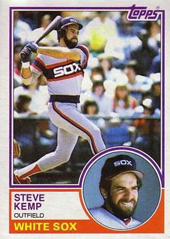 #260 Steve Kemp - Chicago White Sox - 1983 Topps Baseball