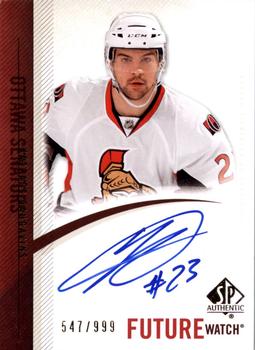 #260 Kaspars Daugavins - Ottawa Senators - 2010-11 SP Authentic Hockey