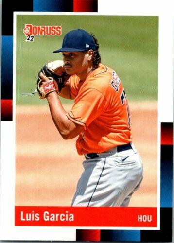 #260 Luis Garcia - Houston Astros - 2022 Donruss Baseball