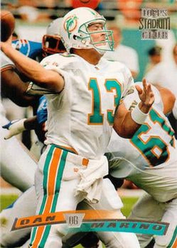#260 Dan Marino - Miami Dolphins - 1996 Stadium Club Football