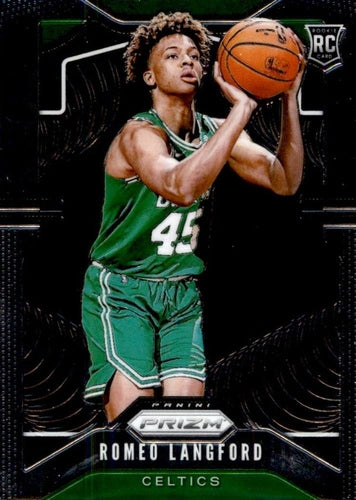 #260 Romeo Langford - Boston Celtics - 2019-20 Panini Prizm Basketball