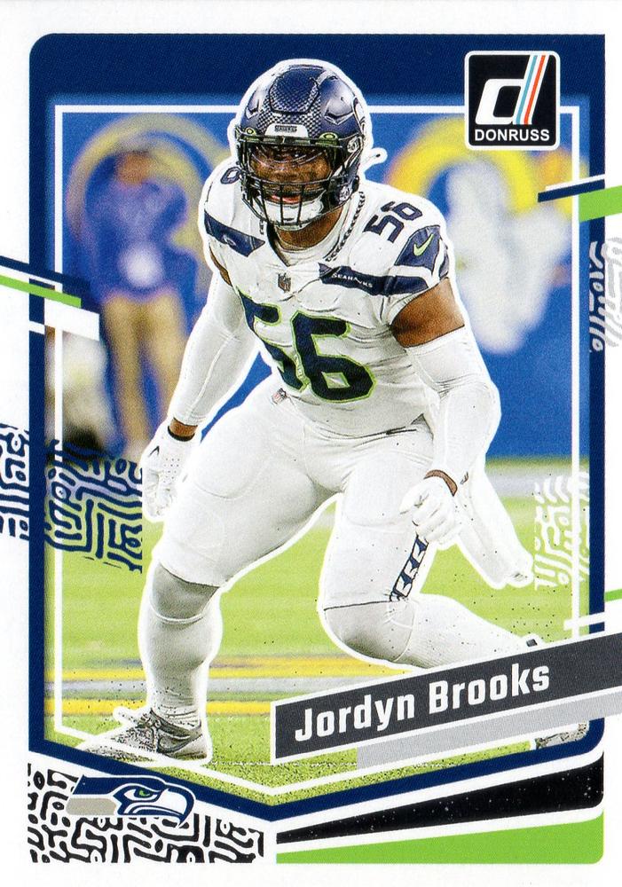 #260 Jordyn Brooks - Seattle Seahawks - 2023 Donruss Football