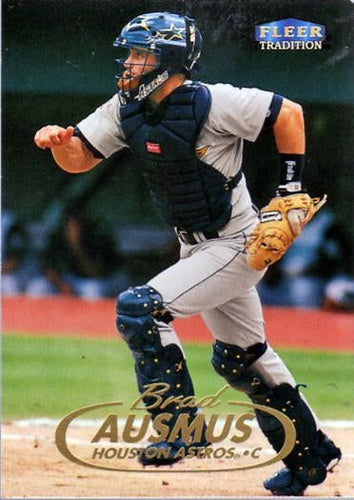 #260 Brad Ausmus - Houston Astros - 1998 Fleer Tradition Baseball