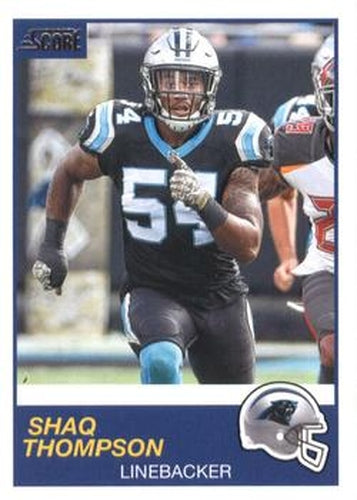 #261 Shaq Thompson - Carolina Panthers - 2019 Score Football