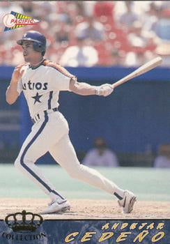 #261 Andujar Cedeno - Houston Astros - 1994 Pacific Baseball